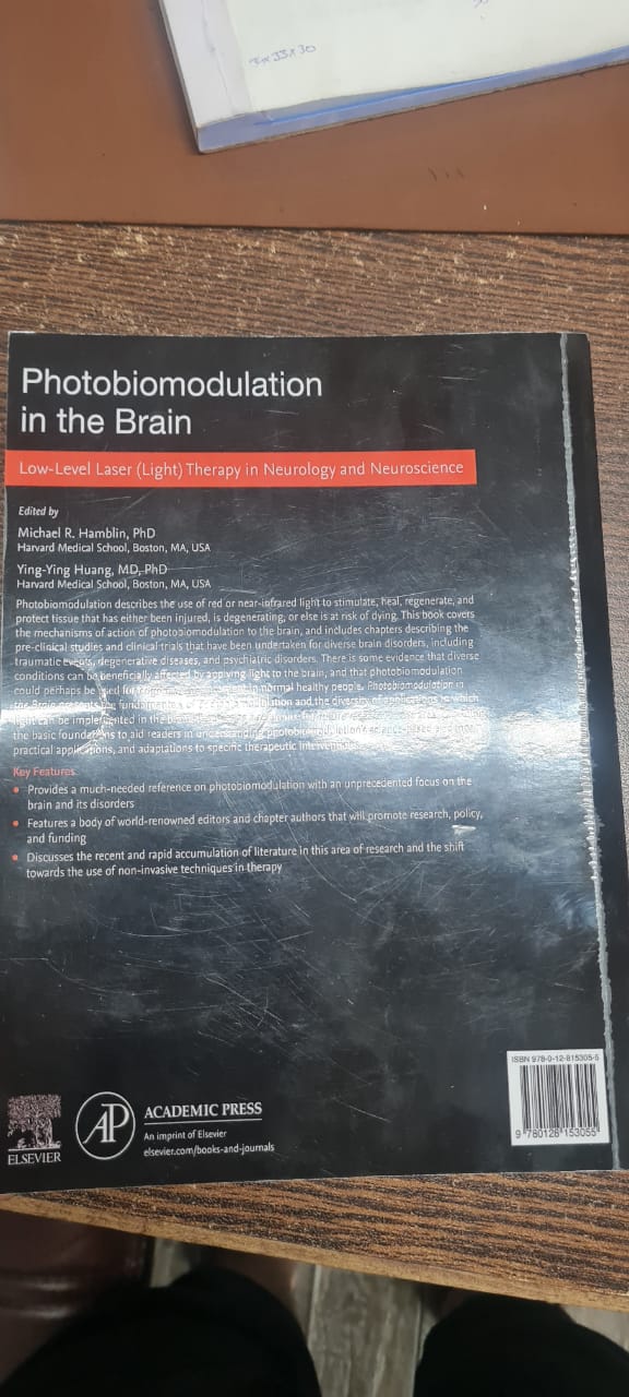 Photobiomodulation in the Brain: Low-Level Laser (Light) Therapy in Neurology and Neuroscience (Used)