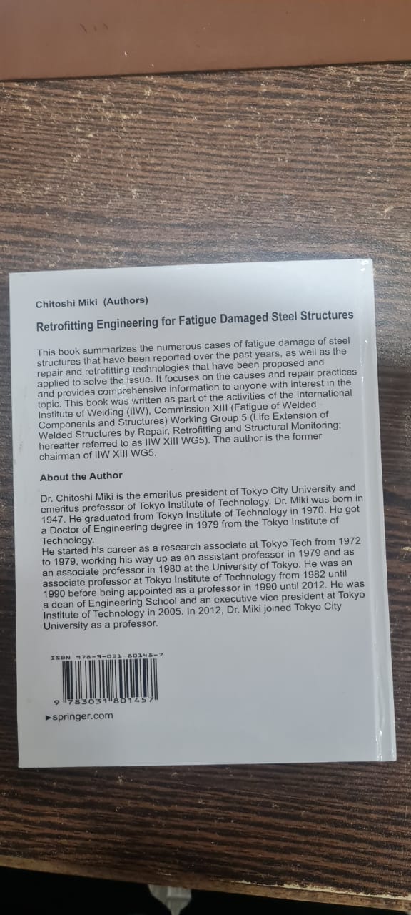 reterting 2 Retrofitting Engineering for Fatigue Damaged Steel Structures (IIW Collection) (Used)